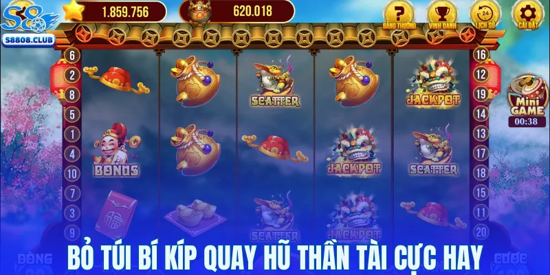 Bỏ túi bí kíp quay hũ Thần Tài cực hay
